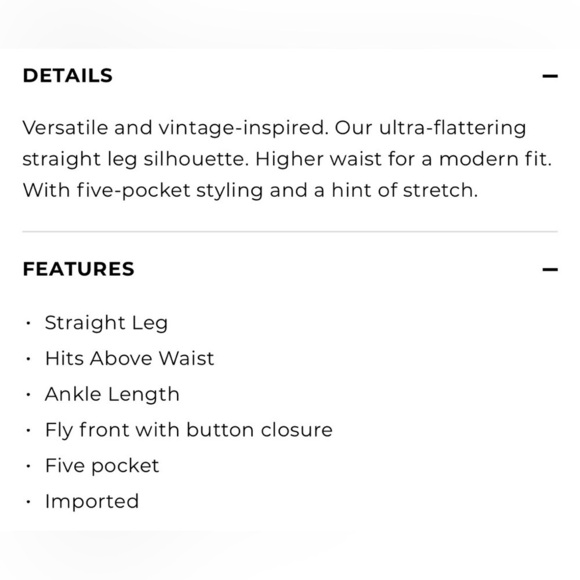 Talbots High Waist Straight Ankle Jeans - Picture 14 of 14